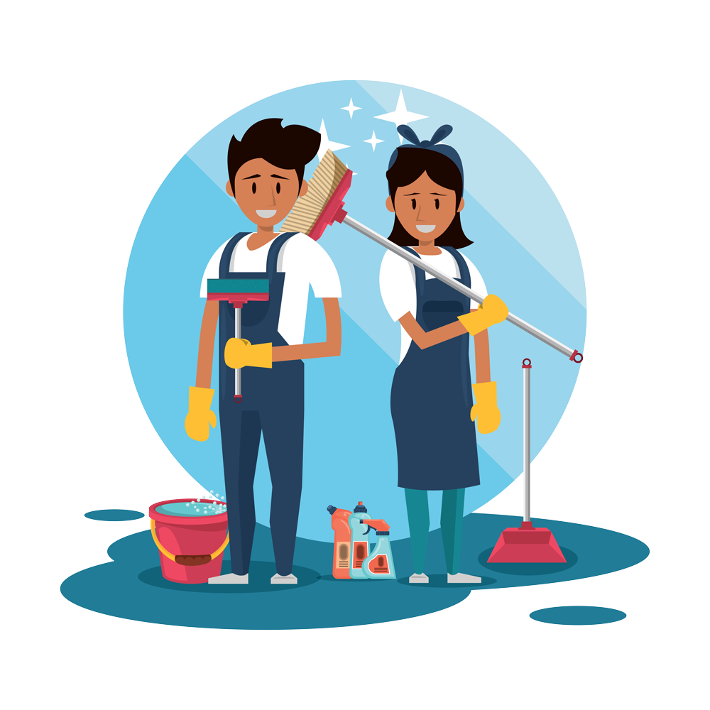 Usmiatu ženu čaká upratovanie